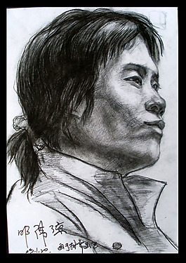 素描頭像