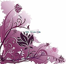 精美潮流花卉花紋