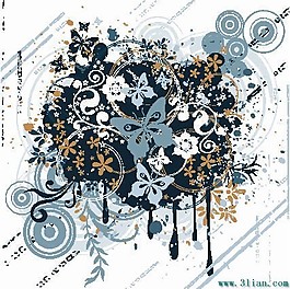 矢量欧式风格花纹