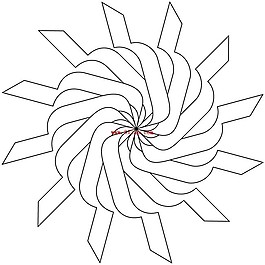 黑白花纹素材