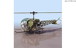直升飛機(jī)3D素材