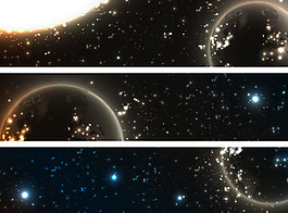 璀璨星光背景banner