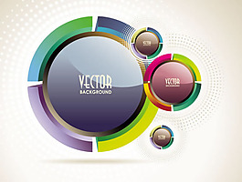 潮流動感光暈背景素材