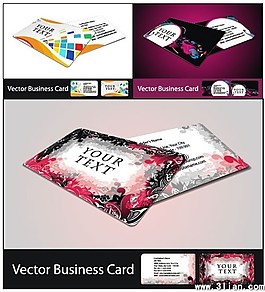 商業(yè)卡片背景