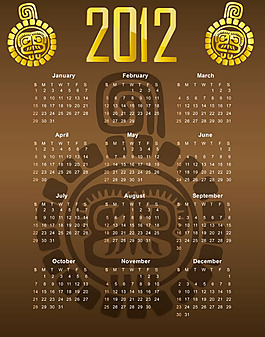 2012插畫日歷