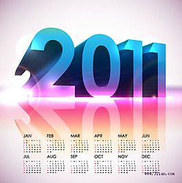 2011年日歷
