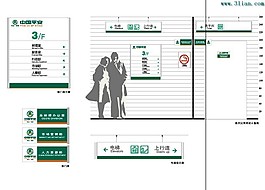 中國(guó)平安樓層指示牌