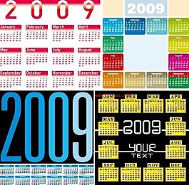 2009年日歷