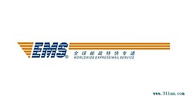 EMS速遞矢量標志