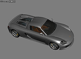 保時(shí)捷跑車(chē)3D模型