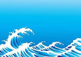 海浪素材