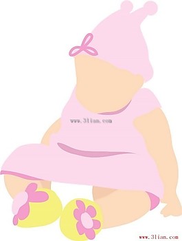 韓國嬰兒,人物剪影
