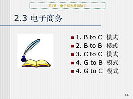 電子商務(wù)基礎(chǔ)知識PPT模板