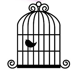 鳥籠筆刷