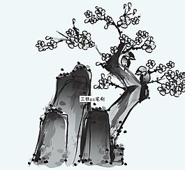 水墨畫ps筆刷