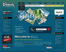 歐美設(shè)計(jì)工作室網(wǎng)頁模板