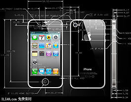 iPhone 4 官方最新 CAD 設計圖