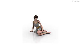 3D國外美女模型