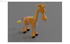 3d馬模型