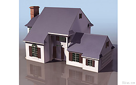 3D別墅建筑模型