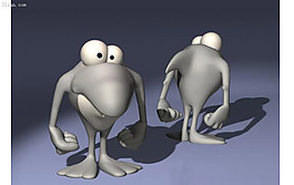 3D卡通鲨鱼模型