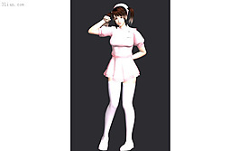 3D女生模型