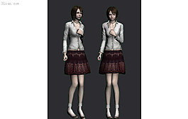 3D漂亮女性模型