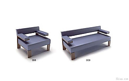 3D沙發(fā)模型