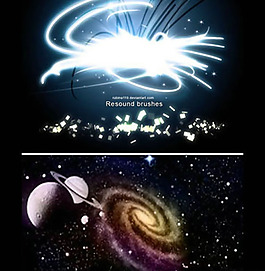 psd宇宙星系ps筆刷下載
