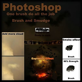 煙霧Photoshop筆刷