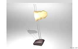 個性臺燈3D模型