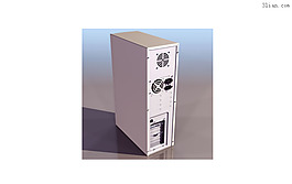 電腦主機3D模型