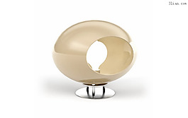 精美個(gè)性臺(tái)燈3D模型