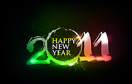 2011新年設(shè)計(jì)矢量圖下載