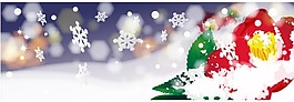 圣誕雪花矢量圖下載