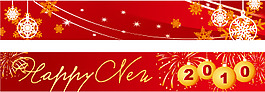 2010新年背景矢量圖下載