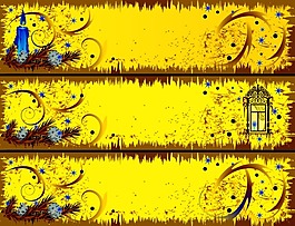 圣誕節(jié)banner矢量圖下載