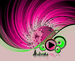 非主流音響設(shè)計(jì)矢量圖下載