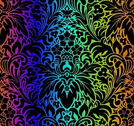 精美花纹背景矢量图下载