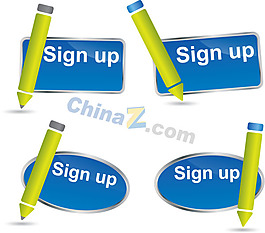 注冊(cè)圖標(biāo)矢量設(shè)計(jì)素材