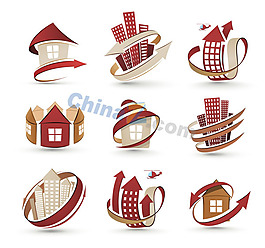 房地產(chǎn)標志矢量設(shè)計