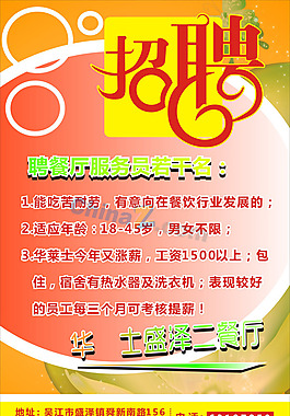 招聘海報(bào)矢量素材下載
