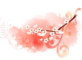 韓國(guó)卡通花紋矢量圖下載