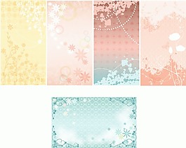 夢(mèng)幻結(jié)婚背景矢量素材