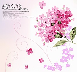 韓國(guó)花卉ai矢量圖