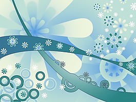 潮流元素花紋