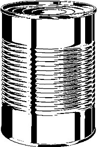 矢量图塑料桶