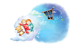 夢幻 童年矢量 卡通高清壁紙