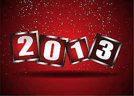 2013年主題創意設計海報矢量素材01