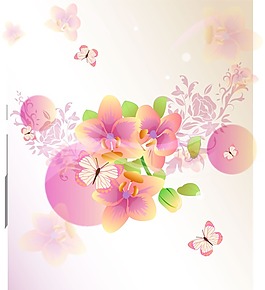 移門圖片素材浪漫花朵